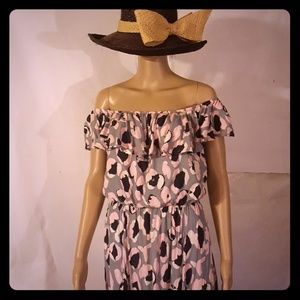 Beautiful off shoulder maxi dress